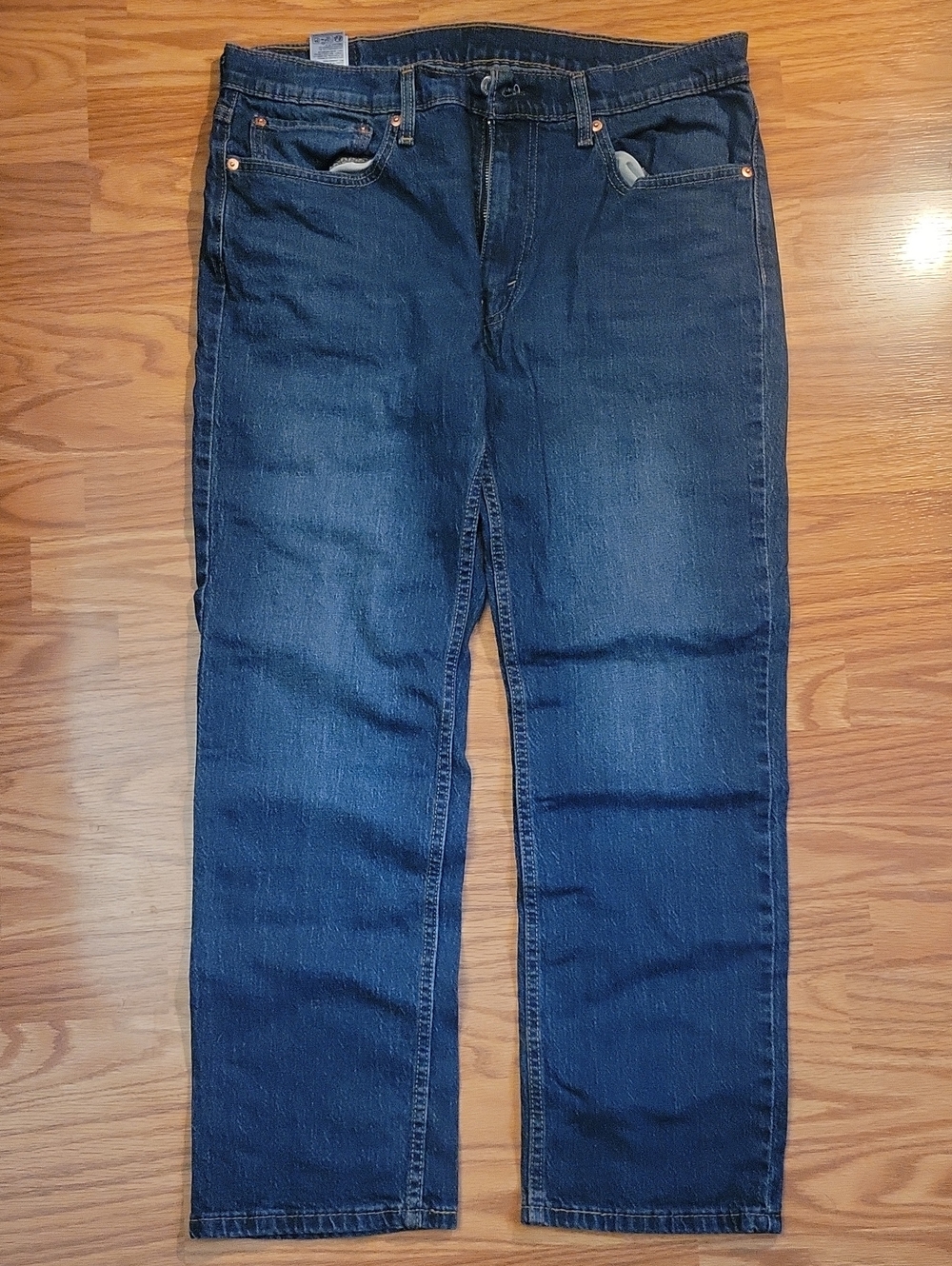 Levi's Women's Classic Navy Straight Leg Jeans